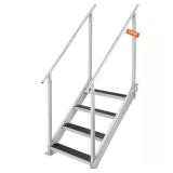 Dock Ladder 4-Step, 30 38" Adjustable, 500 lb