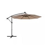 10 ft Solar Cantilever Patio Umbrella