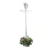 Sun-Ray Kenwick Gloss Solar LED Lamp Post 1**