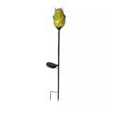 31.5 in. Solar Frog Garden Stake-Each
