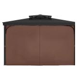 12 ft x 12 ft Outdoor Gazebo Curtains
