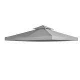 Gazebo Canopy Top Cover Light Grey
