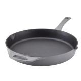 Nitro Cast Iron 12 in Skillet Gray