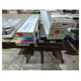 Skid Assorted Vinyl Plank and Hardwood Flooring,