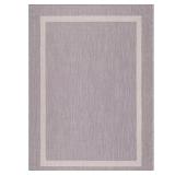 10 x 14 Gray White Area Rug