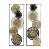 SAGEBROOK HOME 32" Pierced Disc Panels