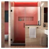 Unidoor Plus Frameless Hinged Shower Door