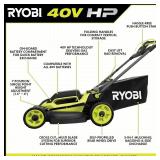 RYOBI 40V HP 20" Cordless Mower