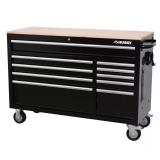 Husky 52W 10-Drawer Black Mobile Workbench
