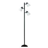 64.5 in. Black Track Tree Floor Lamp