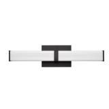 Tron 18-in Matte Black LED Vanity Light