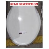 Elongated Toilet Seat with Hardware