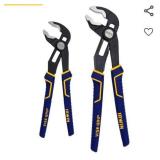 IRWIN Vise-Grip GrooveLock 2-Pack Pliers Set