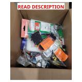 Box Lot of Assorted Home Improvement Items
