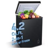 Atemomen 4.2 cu ft Chest Freezer