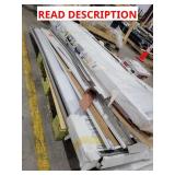 Skid lot of closet doors
