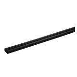 4 ft. 2400W Black Linear Track Rail Section