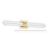 Dorado 27 in. 5CCT 1-Light Gold Vanity LED