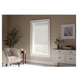Cordless Vinyl Roller Shade, 55.25W x 72L
