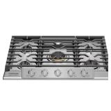30 in. 5-Burner Gas Cooktop with Backlit Knobs