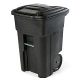 48 gal Blackstone Trash Can with Quiet Wheels