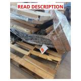 Skid Lot, Metal Fencing, Door Slab, Butcher Block