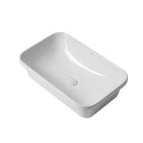 24x15 Drop-In Sink, White Vessel
