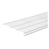 (Damaged) (6) Close Mesh 144 in. L x 20 in. D Whi