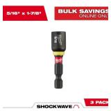 (2pk) Milwaukee 5/16 in. x 1-7/8 in. Nut Drivers