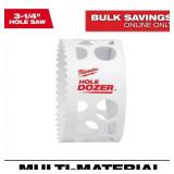 Milwaukee 3-1/4" Hole Dozer Bi-Metal Saw