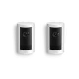 Ring Outdoor Cam Plus Battery 2K Video White