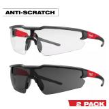 Clear & Tinted Safety Glasses (2-Pack)