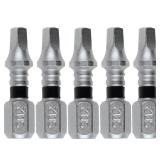 Impact XPS #2 Square 1 in. Insert Bit (5-Pack)