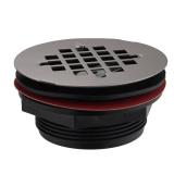 Round ABS Shower Base Drain with SS Cover