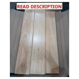 5 Oak Wood Planks (19.25x3.25x0.75)
