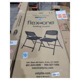Flex-One Black Folding Camping Chair