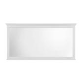 60 in. W x 31 in. H White Vanity Mirror