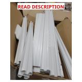 Vinyl fence panels