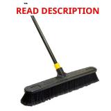 24 in. Smooth Surface Push Broom (No Handle)