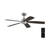 Beckford 52" LED Brushed Nickel Ceiling Fan