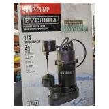 Everbuilt 1/4 horse power submersible subpump