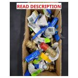 Box lot ov assorted valves