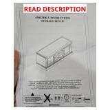 Storage bench