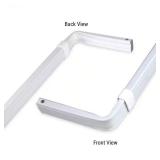 28-48 in. Lockseam Corner Curtain Rod