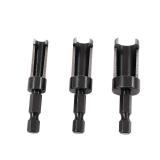 Milescraft Plug Cutter Set 1/4, 3/8, 1/2-In