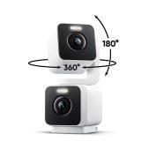 Pan Cam Duo: 2K PTZ Indoor/Outdoor Camera