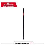 Milwaukee Shockwave Hex Bit Holder, 12" Steel