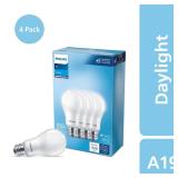 Philips LED 100W A19 Daylight Bulb (4-Pack)