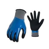 Large Water Resistant Coated Anti-Slip Gloves