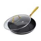 GreenPan Studio 12" Ceramic Fry Pan Black